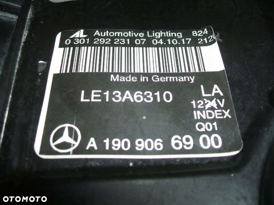 MERCEDES GT AMG W190 FULL LED LAMPA LEWA A1909066900 - 7