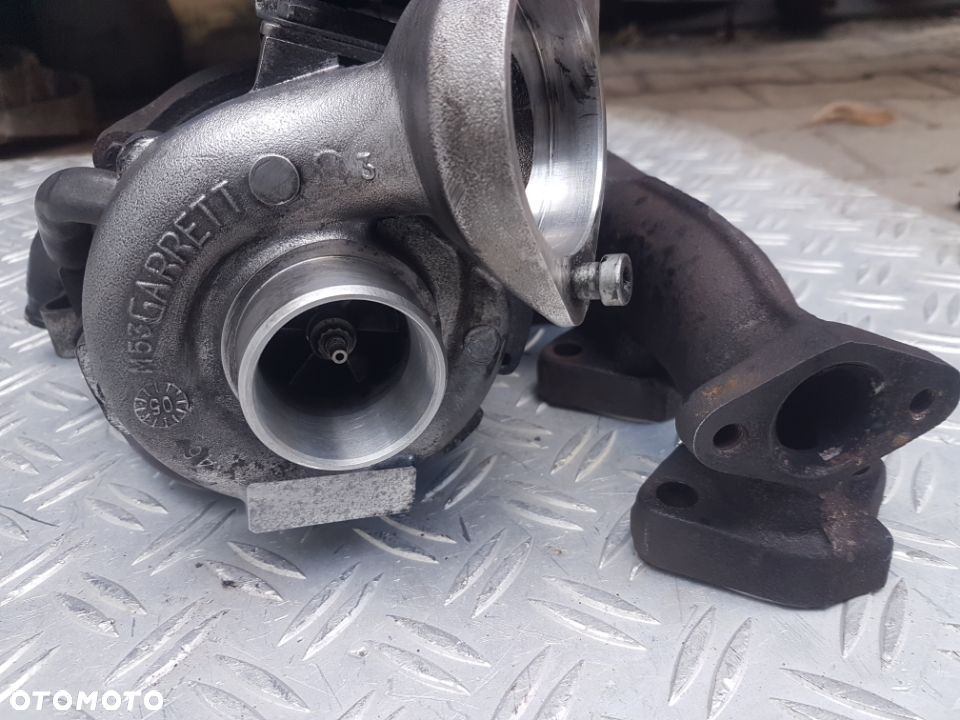 BMW E46 320 2.0D TURBINA TURBOSPRĘŻARKA TURBO 77909941 - 1