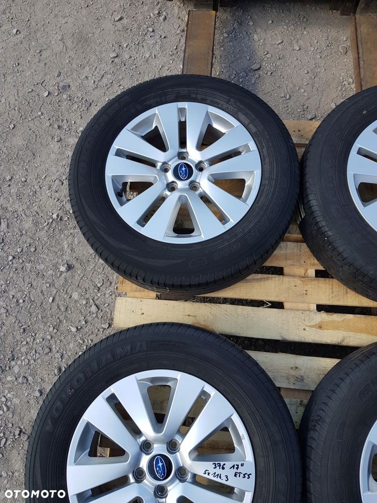 koła alufelgi subaru forester v legacy wrx 7.0 j x 17' 5x114.3 et 55 - 6