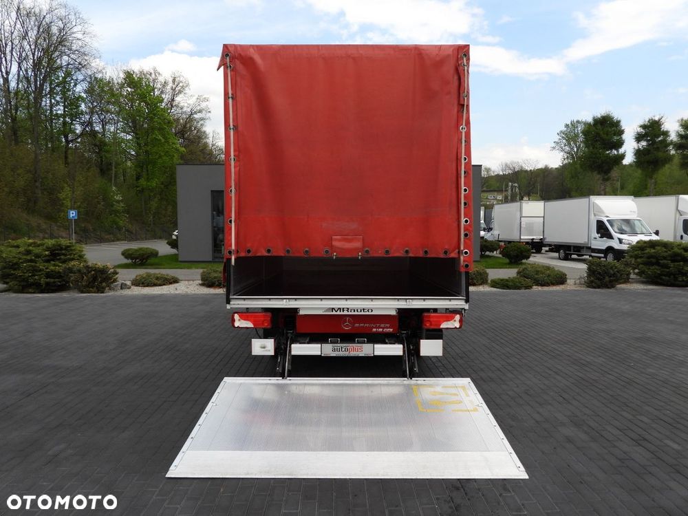 Mercedes-Benz SPRINTER 316  8 PALET PLANDEKA WINDA TEMPOMAT KLIMATYZACJA  160KM - 13