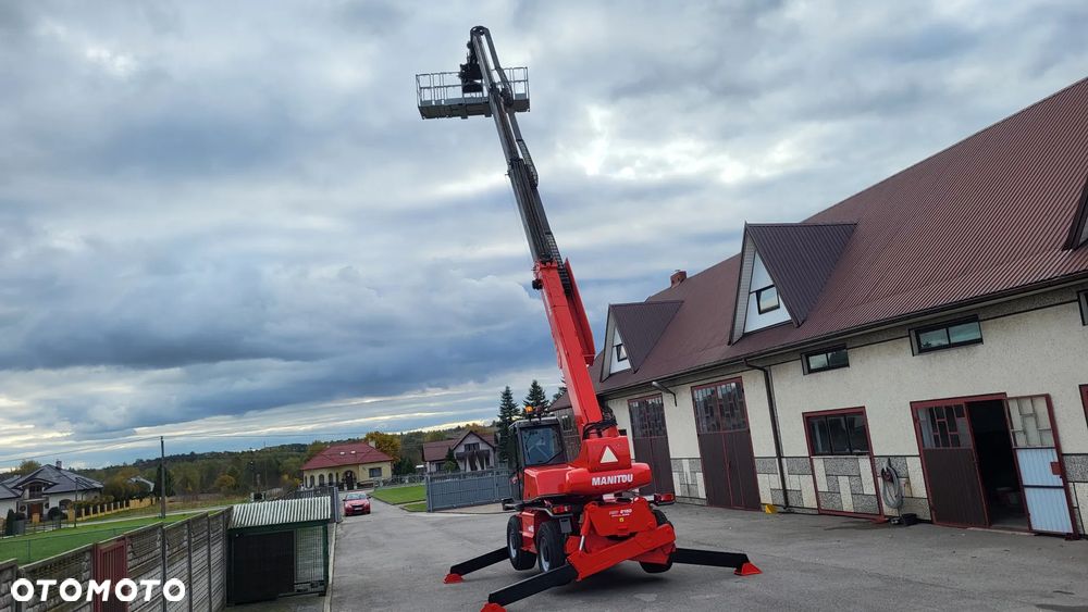 Manitou MTR 2150/ Ładowarka teleskopowa obrotowa  / Podnośnik koszowy sterowany z pilota/ - 18