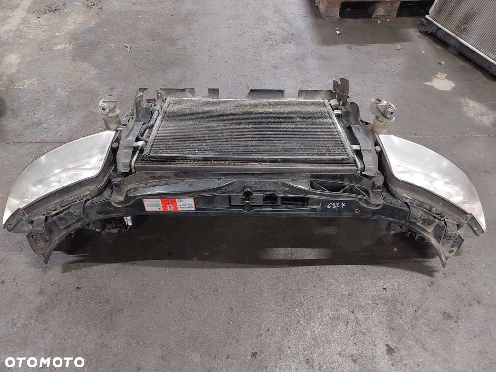 PAS PRZEDNI CHŁODNICE + LAMPY XENON KOMPLET AUDI A4 B6 EU 8E0941004S - 4