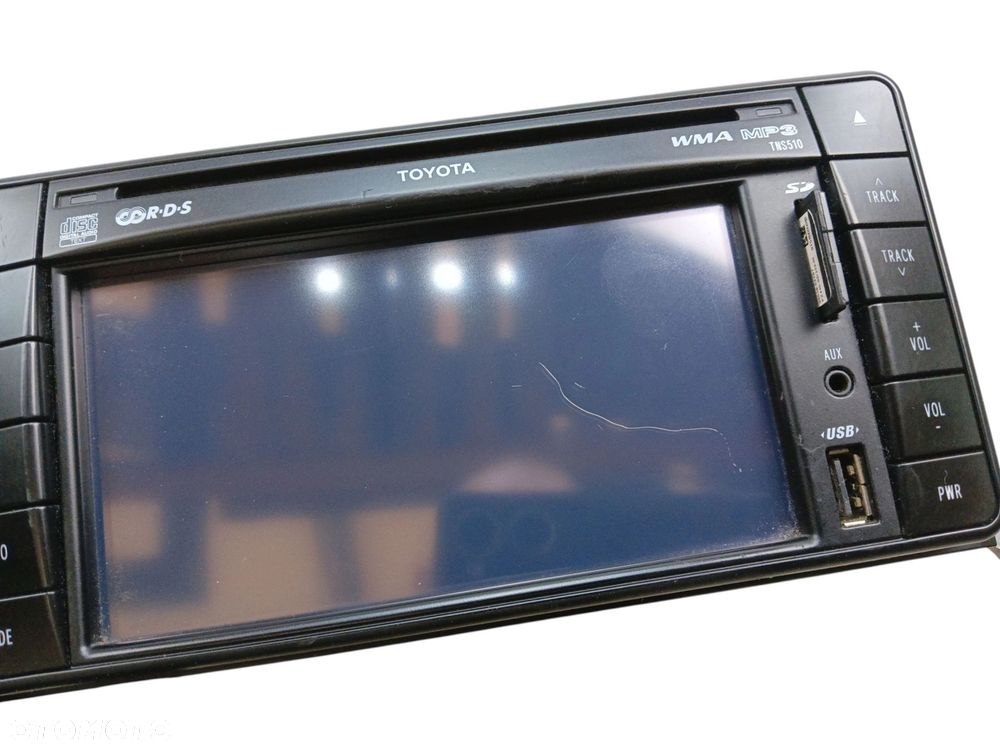 RADIO NAWIGACJA GPS TOYOTA AVENSIS T27 (2009-2011) 2.0 D4D 126KM 86113-60V860 - 1