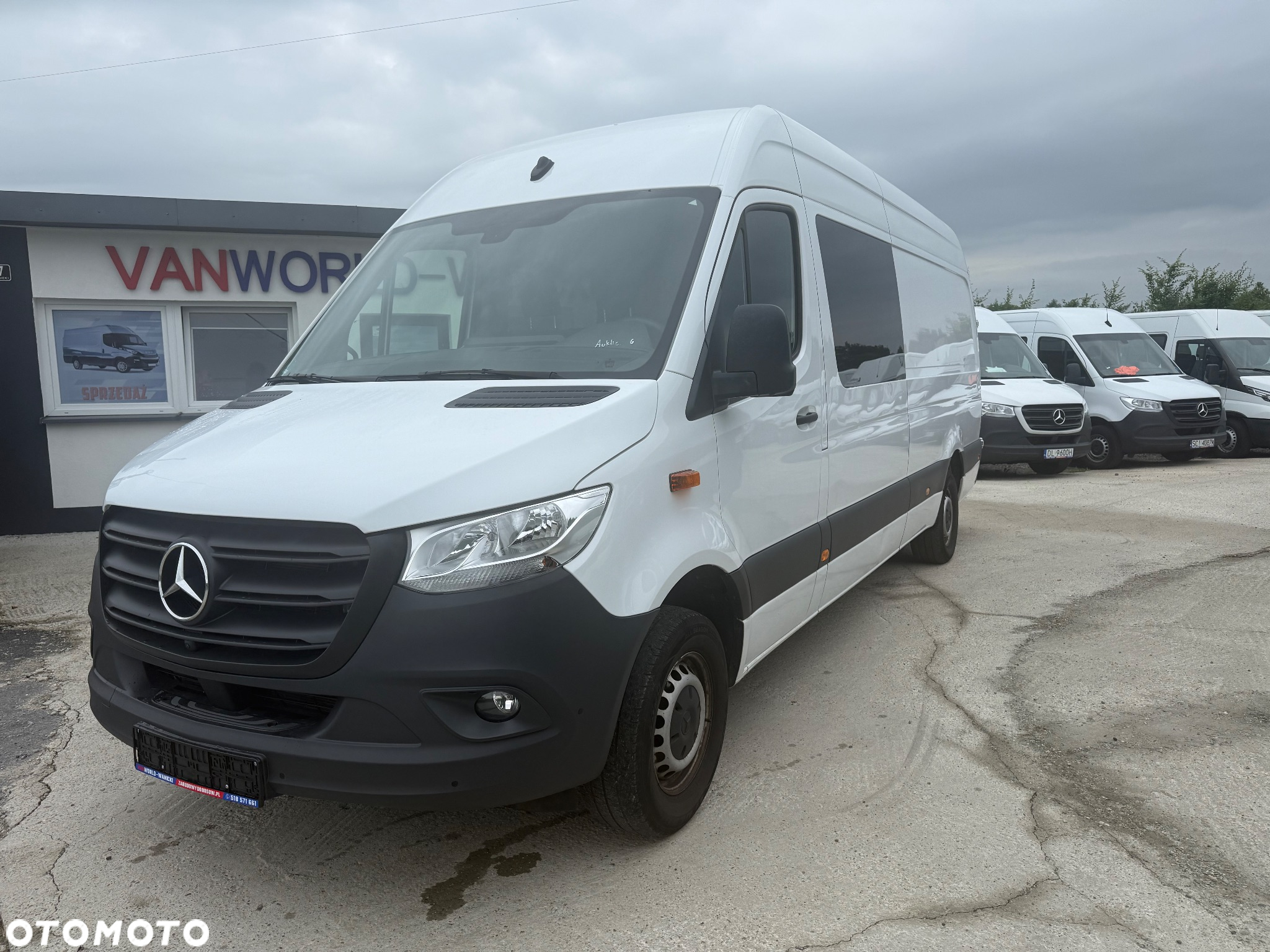 Mercedes-Benz SPRINTER  BRYGADÓWKA 7 OSOB FULL POCJA KAMERY 360 - 2