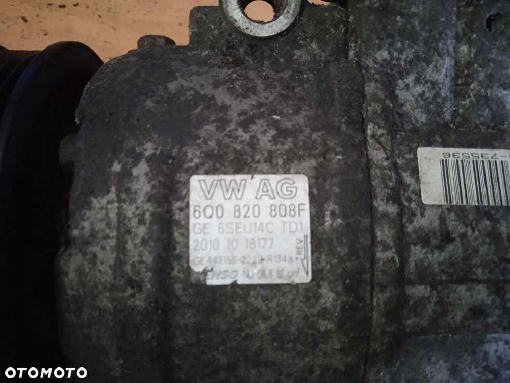 Sprężarka Klimatyzacji VW 6Q0820808F - 2