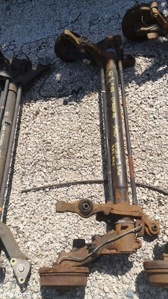 PEUGEOT 306 / 206 / 207 / 106 / PARTNER | CITROEN XSARA PICASSO / BERLINGO / PARTNER BELKA ZAWIESZENIA TYŁ (dostępne 10 sztuk belek zawieszenia) - 7