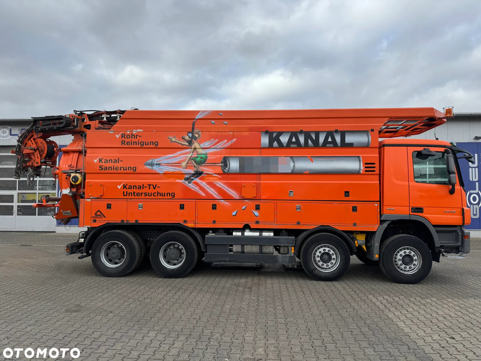 Mercedes-Benz MB ACTROS 4148 8x4 EURO 5 WUKO - 3