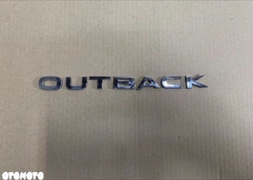 Emblemat znaczek napis OUTBACK Subaru legacy V outback IV - 1