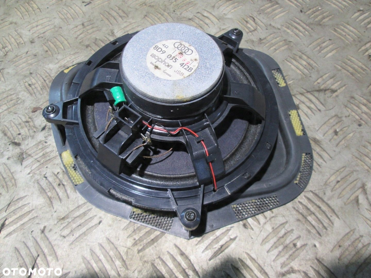 GŁOŚNIK PRAWY TYŁ  MASKOWNICA AUDI A3 8L 8D9035412B - 2