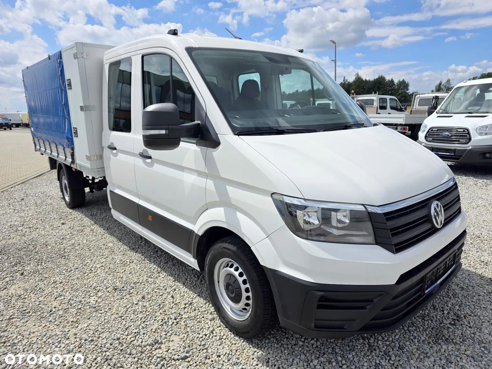 Volkswagen CRAFTER 2,0 TDI 177 KONNA DOKA BRYGADÓWKA 7 OSOBOWA 3,5M SKRZYNIA KLIMA WEBASTO GWARANCJA - 7
