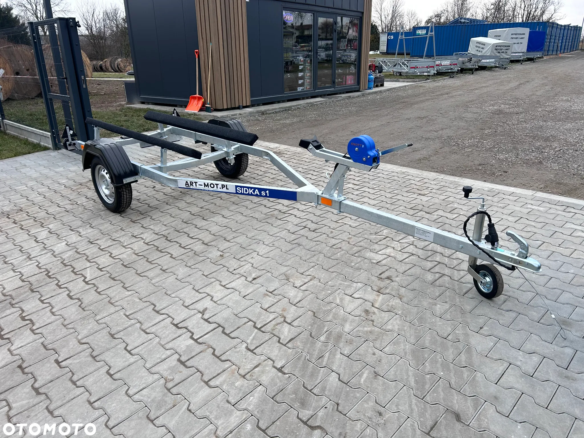 Inny Przyczepa pod SKUTER WODNY / DOSTAWA! / SZYBKIE WODOWANIE / LED / DMC 750kg / - 4