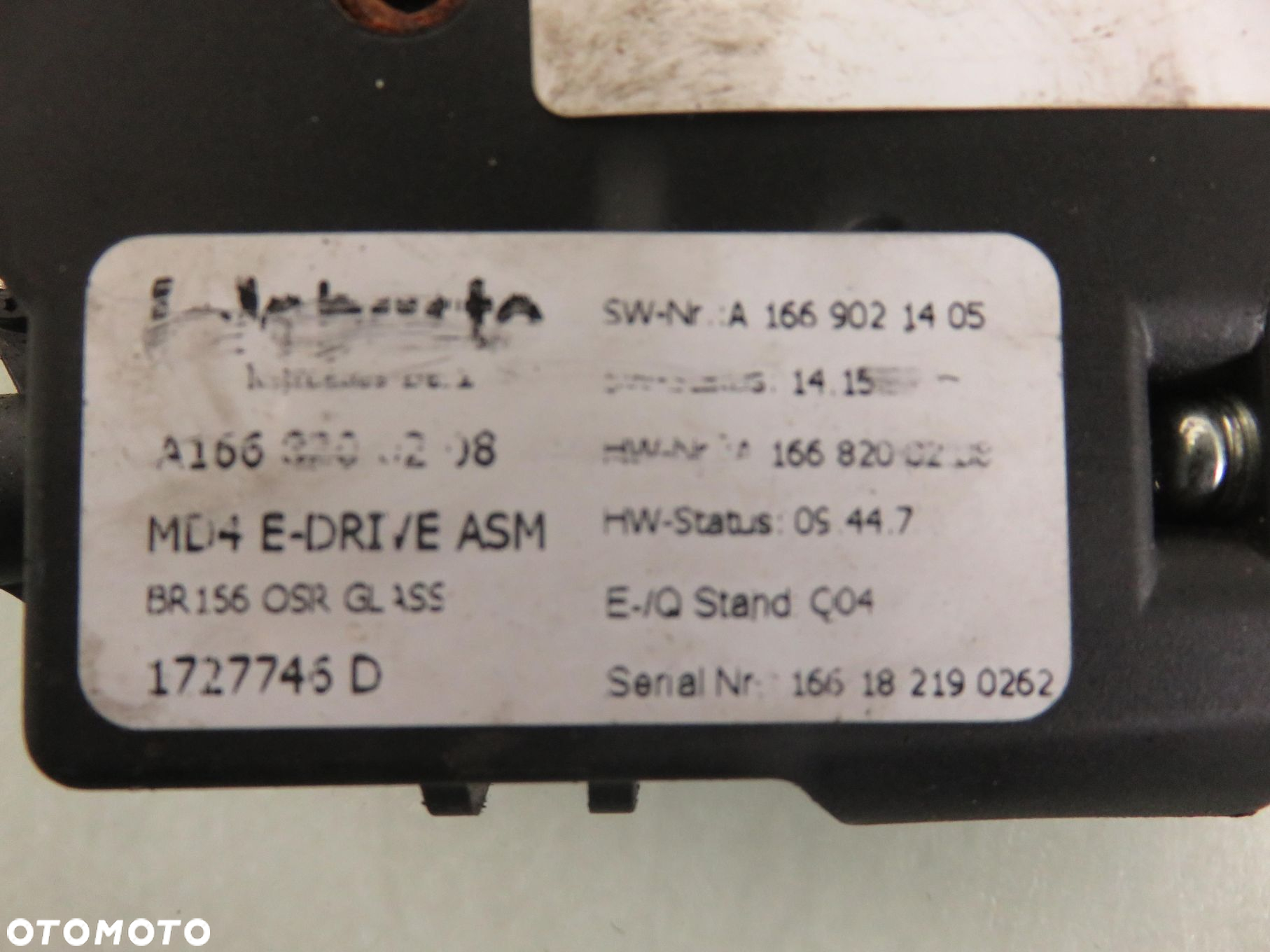 SILNICZEK SZYBERDACHU MERCEDES GLE W166 A1669021405 5DS93444000 - 6