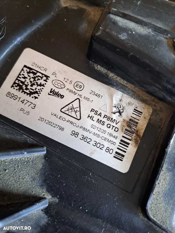 Far stanga Peugeot 5008 / 3008 Full Led Technology 2020-2024 original - 7