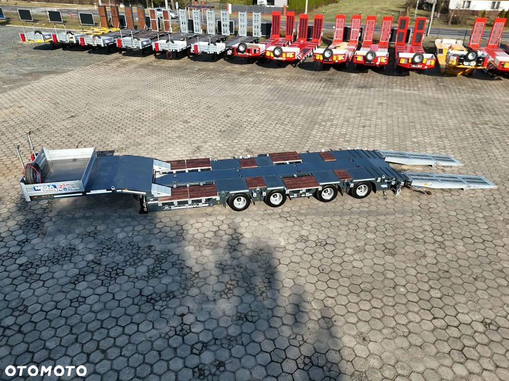 Inny 4 OSIOWA NACZEPA NISKOPODWOZIOWA Z ZAGŁĘBIENIAMI NA KOŁA! NAJAZDY HYDRAULICZNE - 7