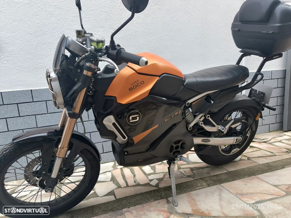 Super Soco TC Max — Elétrica 125cc |Revisões na Marca | Bateria Removível| EXTRAS - 6
