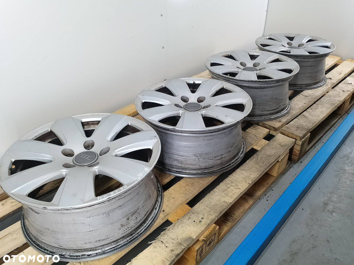 FELGI ALUMINIOWE KOMPLET 16 AUDI A6 C6 4F0601025AN  7JX16H2 - 5