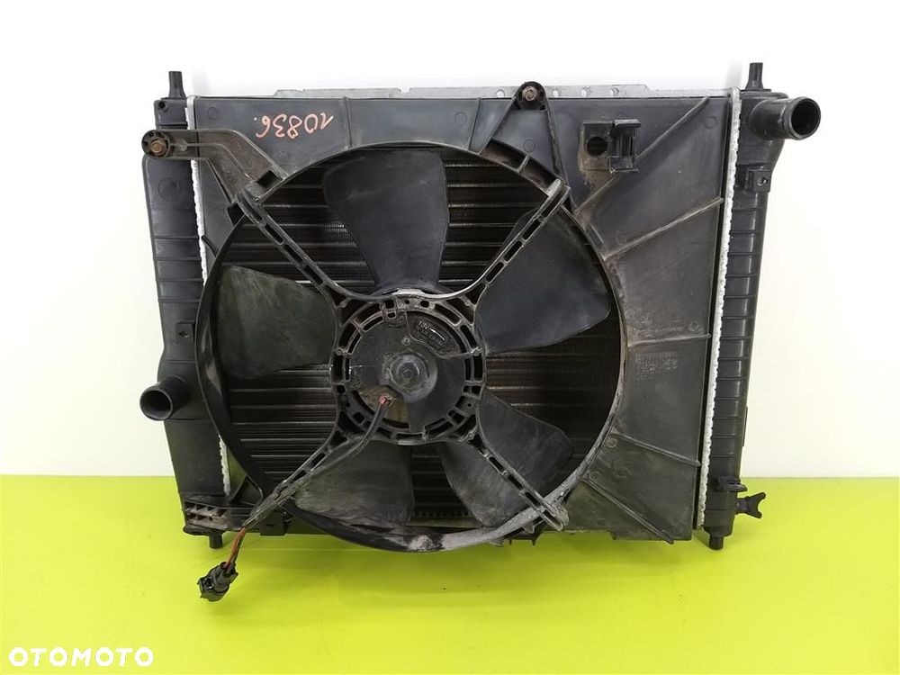 Chłodnica z wentylatorem Daewoo Kalos 2002-2007 2 PINY - 2