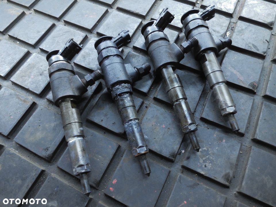 Wtryski 0445110135 Citroen C2 C3 1.4HDi PEUGEOT 206 KOMPLET WTRYSKIWACZY - 1