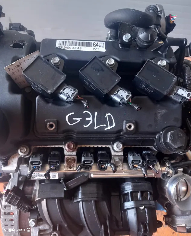 Motor Kia Picanto/Hyundai I10 1.0 Ano 2022 Ref: G3LD - 6
