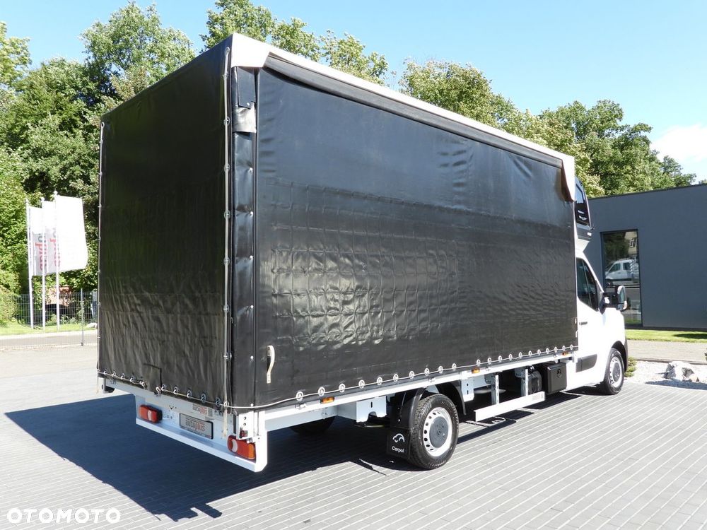 Renault MASTER PLANDEKA 10 PALET WEBASTO TEMPOMAT LEDY KLIMATYZACJA  165KM - 4