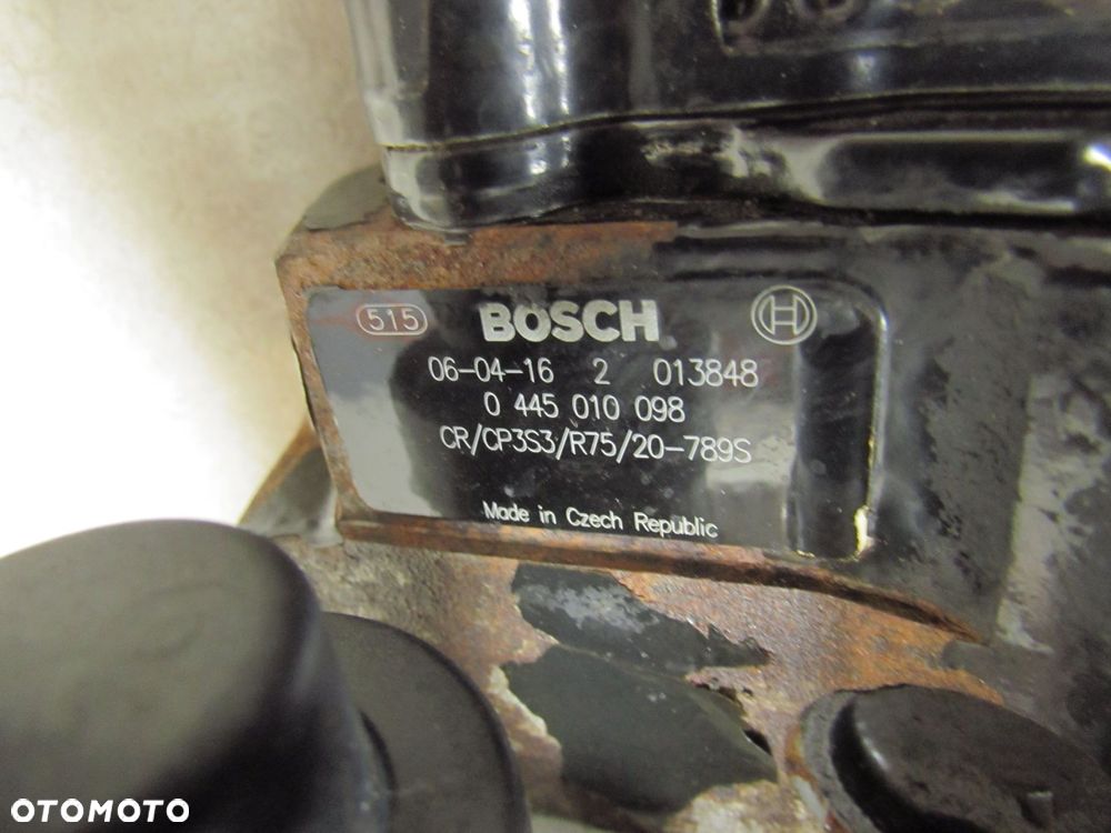 IVECO DAILY DUCATO III 3.0 06-14 POMPA WTRYSKOWA PALIWA 0445010098 - 6