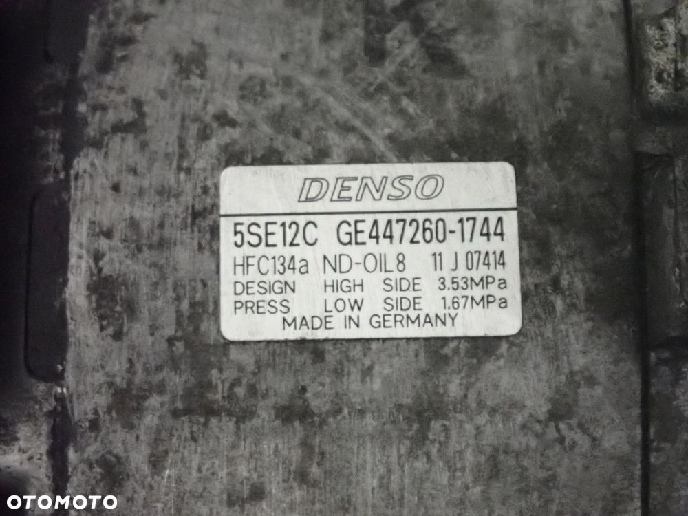TOYOTA COROLLA VERSO 04- 2.2 D4D KOMPRESOR KLIMY D-CAT - 9