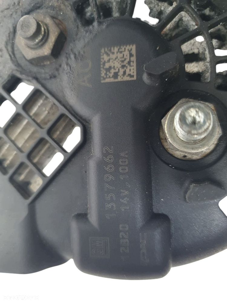 ALTERNATOR Opel Astra H J 1.7 CDTi 100A GM 13579662 - 10