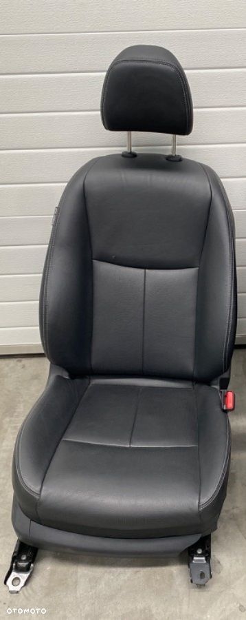 FOTEL PRAWY PRZÓD ELEKTRYCZNY INFINITI Q50 CZARNY SKÓRA EUROPA - 1