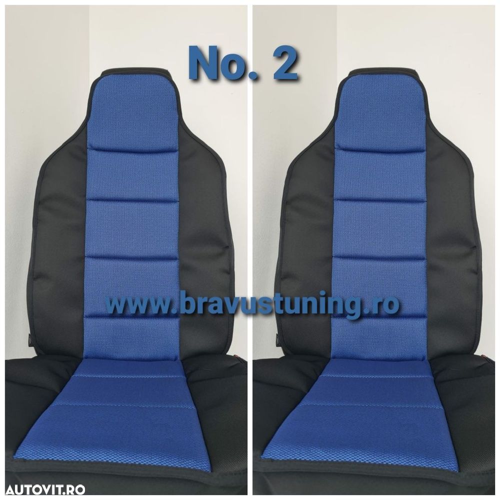 Huse scaun auto SPATAR Stofa TAPITERIE 2 buc/set - 3