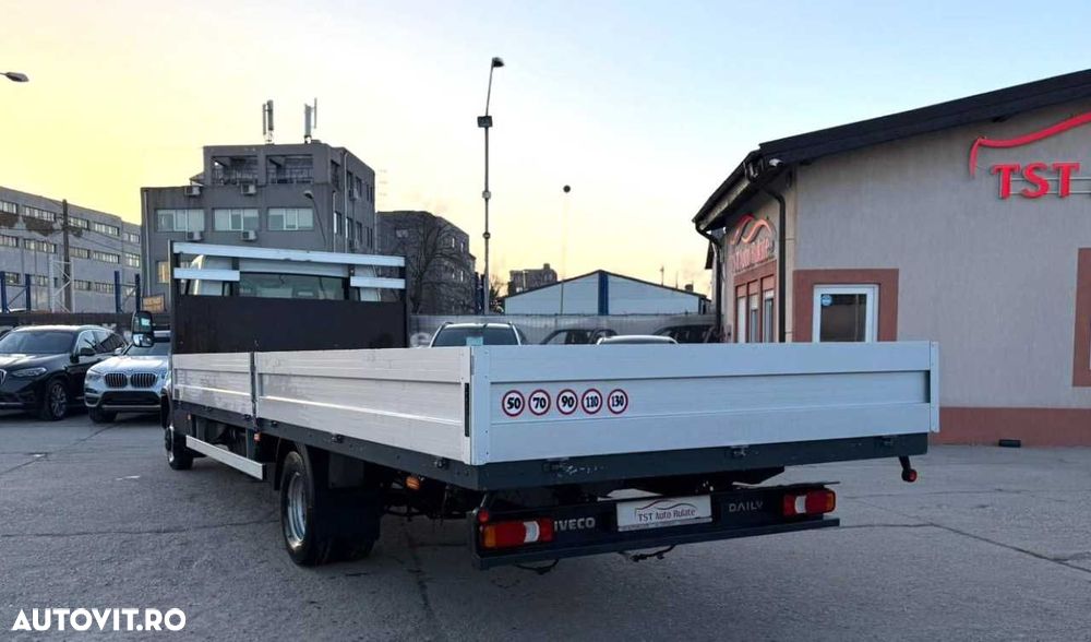 Iveco DAILY PLATFORMA CU OBLOANE - 6