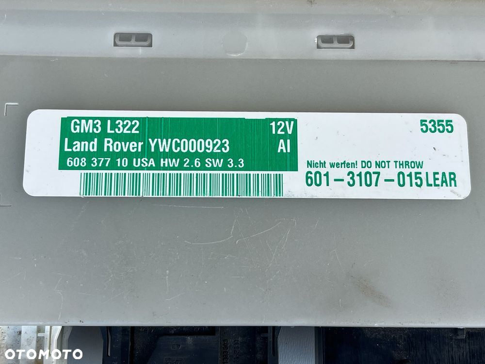 Moduł komfortu YWC000923 RANGE ROVER LM L322 - 2