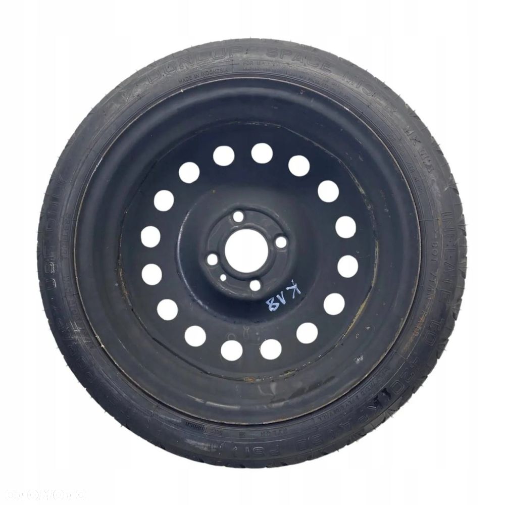 KOŁO DOJAZDOWE NISSAN TIIDA NV200 ALMERA N16 125/70R15 4X114,3 4J - 1