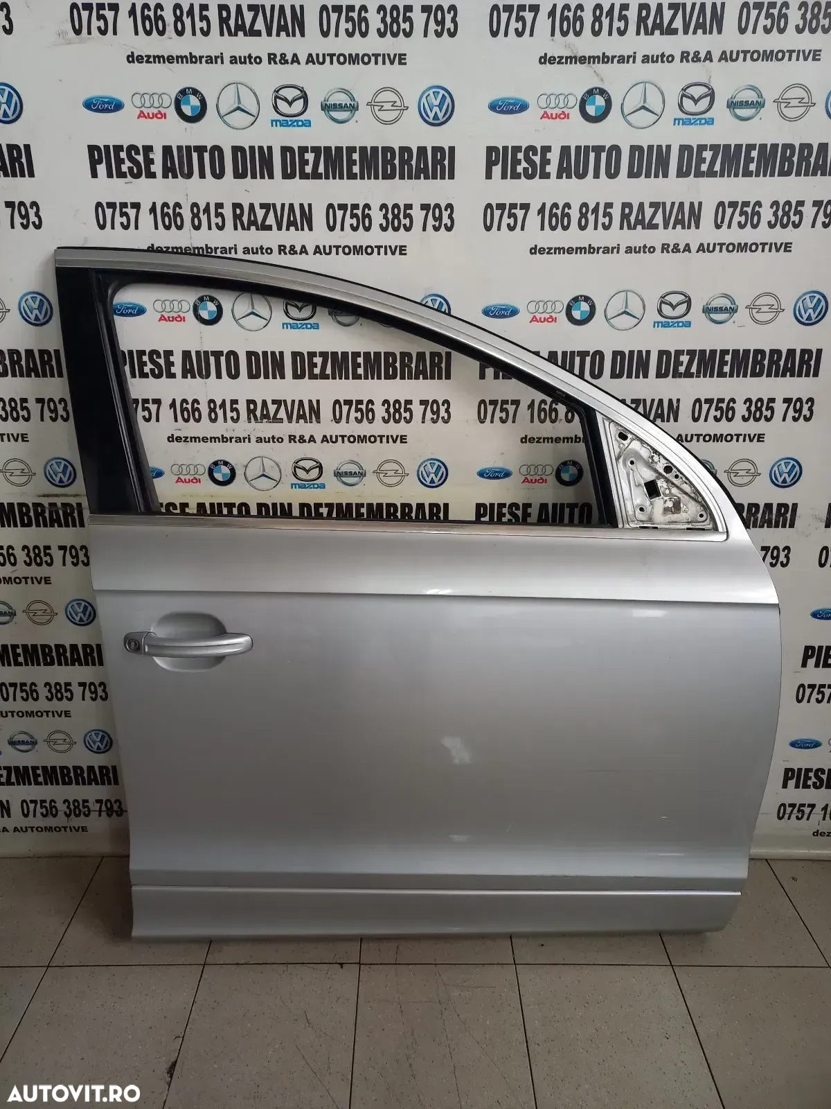 Usa Portiera dreapta Fata Audi Q7 4L An 2006-2007-2008-2009-2010-2011-2012-2013-2014-2015 - Dezmemb - 6