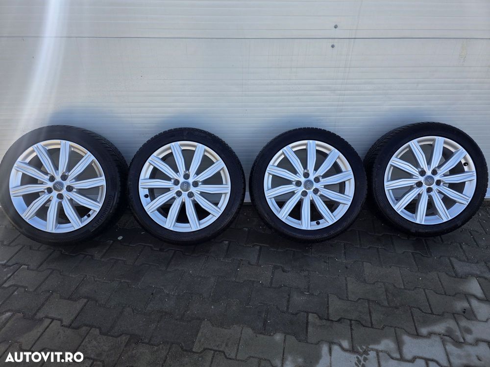 Roti/Jante  Audi R19,245/45 19,Anvelope iarna Continental DOT3323,SENZ - 1