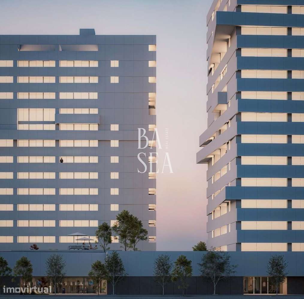 Apartamento T2 novo em condomínio com piscina em Ramalde Porto - Grande imagem: 4/31