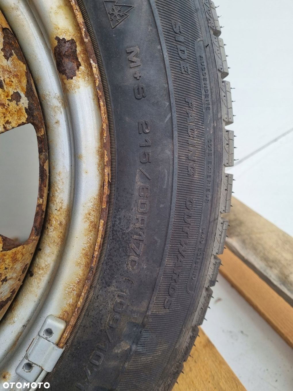 VW Transporter T5 KOŁO ZAPASOWE Zapas 215/60 R17C 7J5601027 - 12