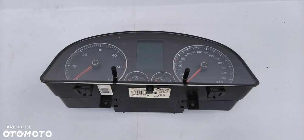 Licznik zegary VW Touran LIFT DUŻY FIS automat 2.0 TDI - 10