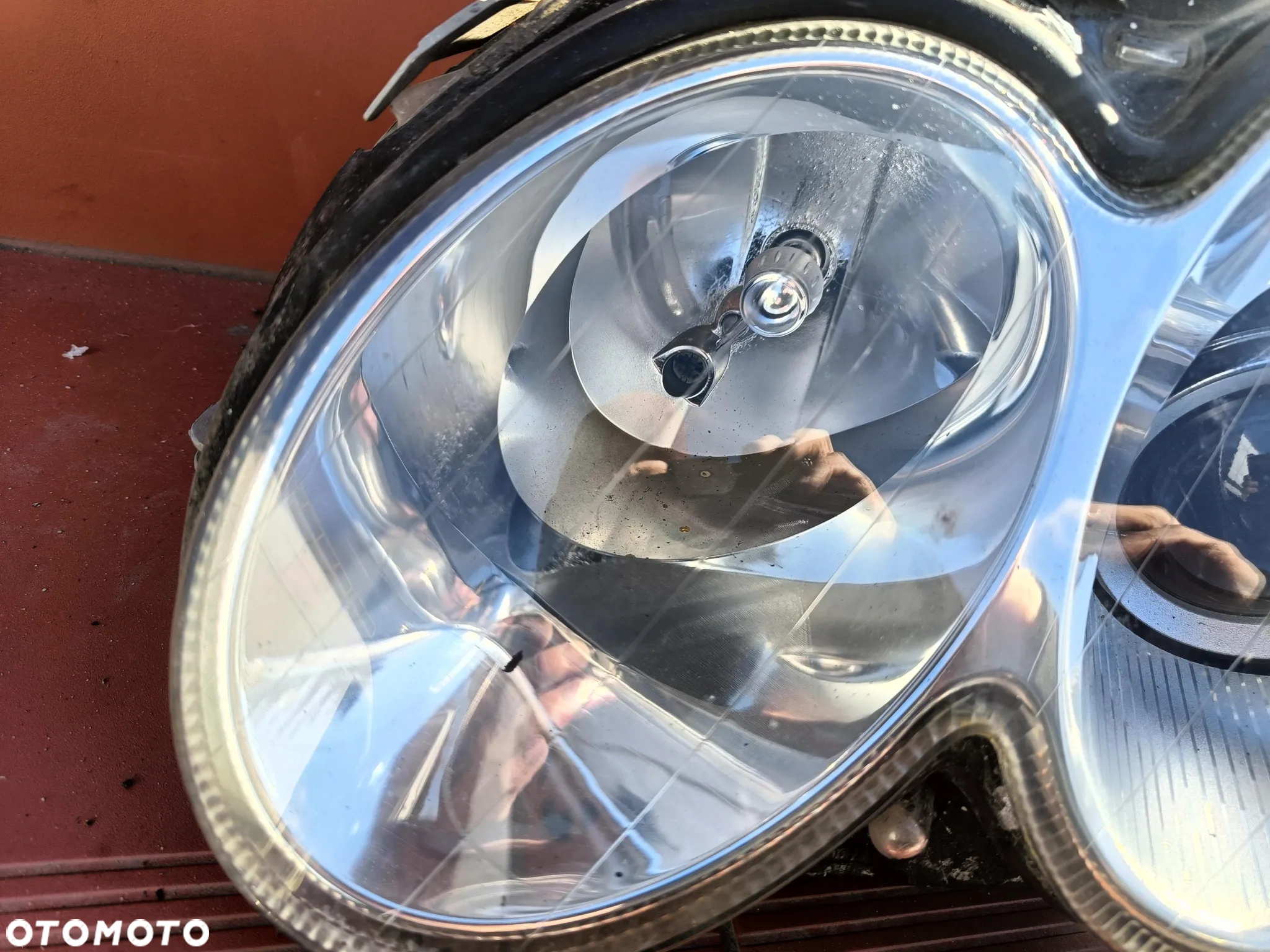 MERCEDES W209 CLK LAMPA PRZÓD PRZEDNIA  BI XENON NIE SKRĘTNY LEWA - 2