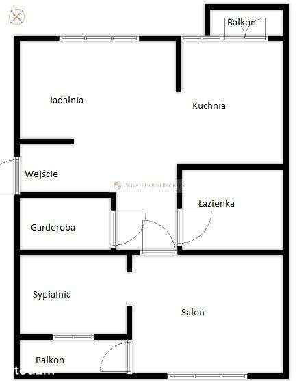 Przestronne mieszkanie w ścisłym centrum.