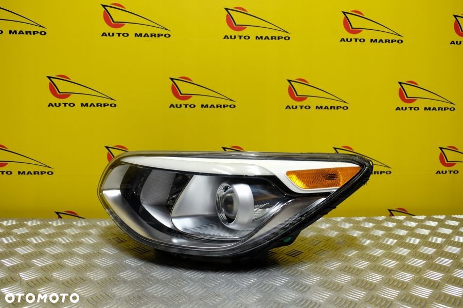 KIA SOUL II 2014- REFLEKTOR LAMPA PRZÓD ZWYKŁA SOCZEWKOWA LEWA USA - 10