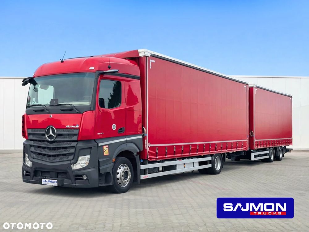 Mercedes-Benz ACTROS 1840 / ZESTAW TANDEM 120 M3 / MIRROR CAM / 7,75 M + 7,75 M / SALON PL - 2