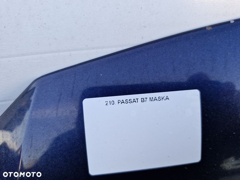 VOLKSWAGEN PASSAT B7 MASKA POKRYWA SILNIKA PRZÓD - 3