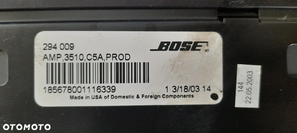 Audi A6 C5 Wzmacniacz dźwięku BOSE AMP 3510 C5A - 2