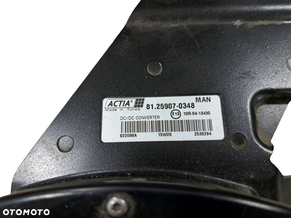PRZETWORNICA NAPIĘCIA 24/12V MAN TGX TGS  81259070348 - 2