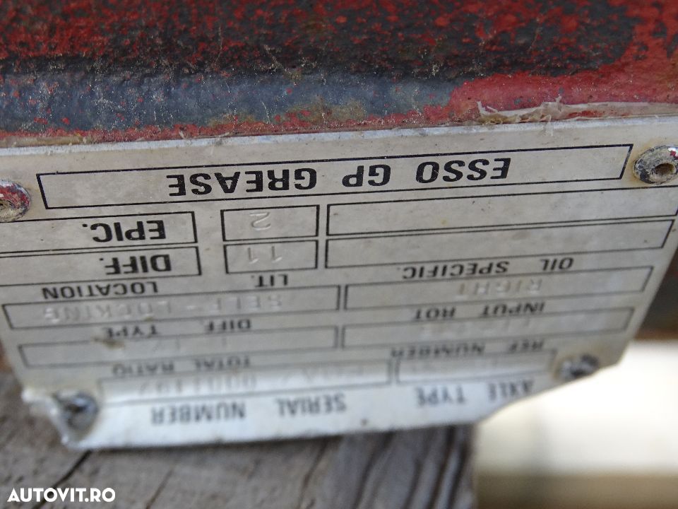 Punte, axa  Carraro   cod. 117375 - 5