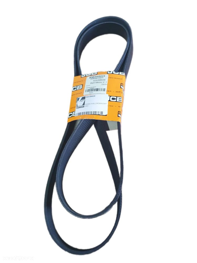 Pasek alternatora wielorowkowy JCB 320/08609 ORG - 1