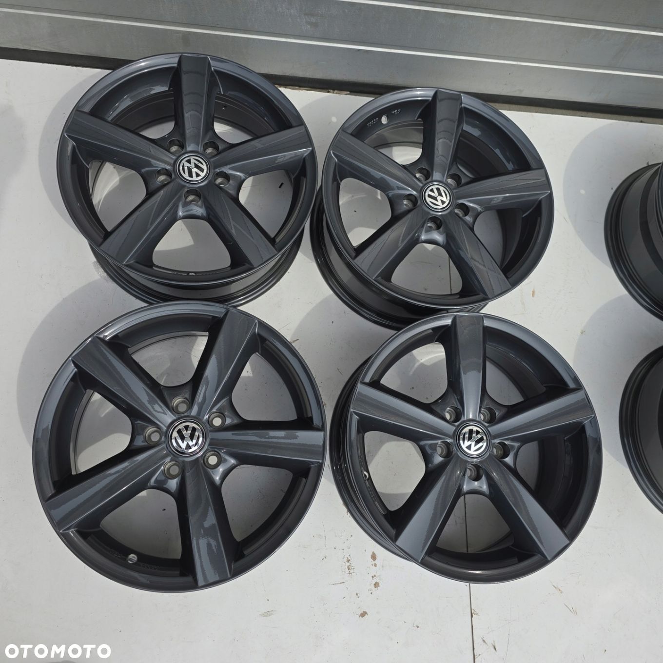 VW PASSAT B7 B8 CC TIGUAN II I T-ROC SHARAN GOLF VI VII CADDY 5x112 17 4X - 1