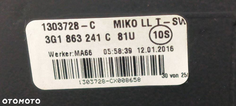 PODŁOKIETNIK VOLKSWAGEN PASSAT B8 R-LINE 3G1863241C - 12