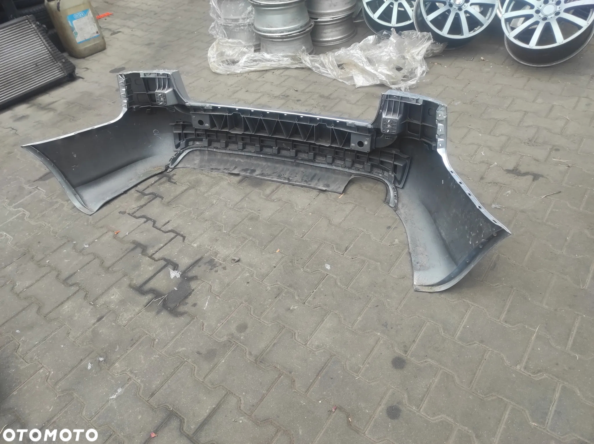 AUDI A4 B7 AVANT ZDERZAK TYŁ TYLNY KOMBI LY7W SREBRNY DYFUZOR WYSYŁKA !!!!! - 7