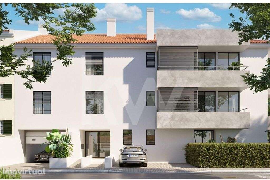 Apartamento T4 com Jardim Privativo-Carcavelos Centro - Grande imagem: 2/18